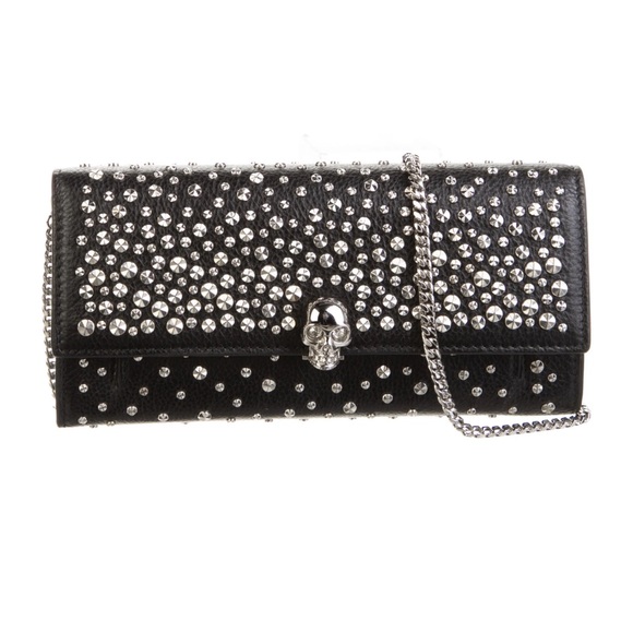 Alexander McQueen | Bags | Alexander Mcqueenstudded Skull Wallet